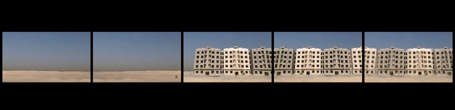 Identity of the Soul 5 screen film Buildings in Palestine